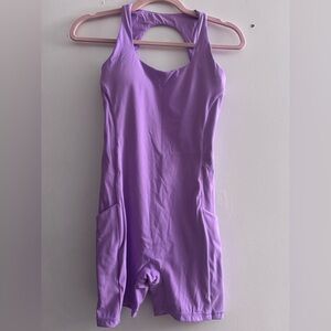 Purple Sleeveless Jumpsuit ILUS JUMPSUIT